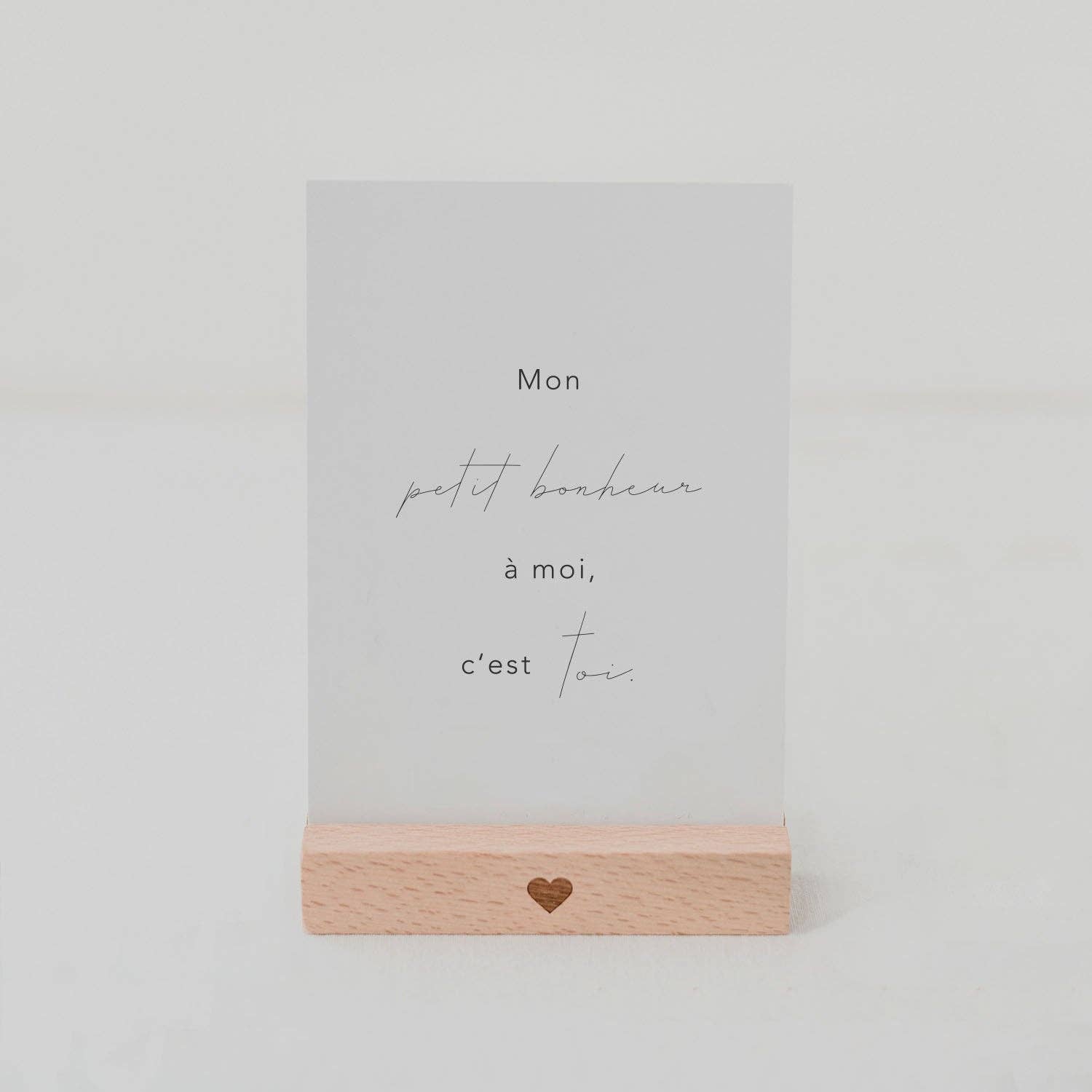 Carte-dicton Petit Bonheur